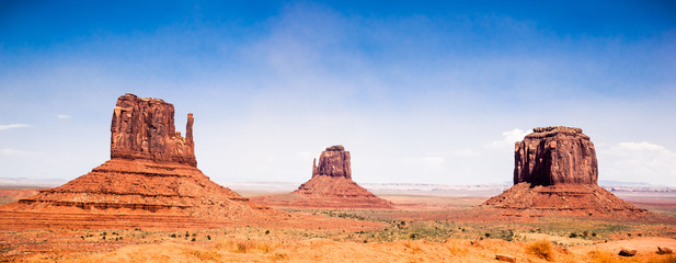 The Monument Valley Park Three Sisters