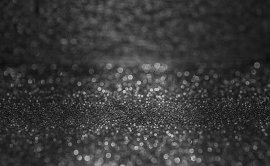 Black and white sparkling background