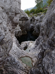 Province of Vicensa. Mountain river near the village of Localita Pria
