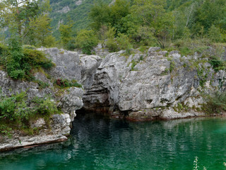 Province of Vicensa. Mountain river near the village of Localita Pria