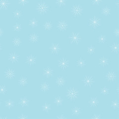 Fototapeta na wymiar Seamless christmas snow flake pattern. Trendy vector wallpaper. Christmas backdrop. Modern abstract pattern with snowflakes for print design. Seasonal nature background. Modern vector illustration.