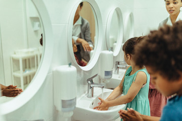 They know how important washing hands is