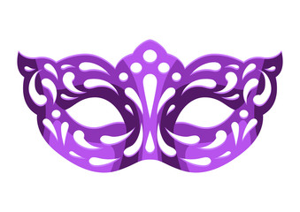 Mardi Gras carnival mask. © incomible