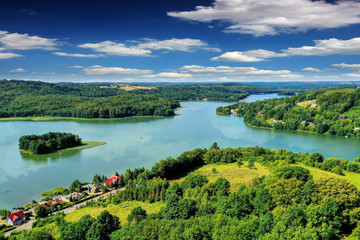 Kaszuby-jezioro Ostrzyckie - obrazy, fototapety, plakaty