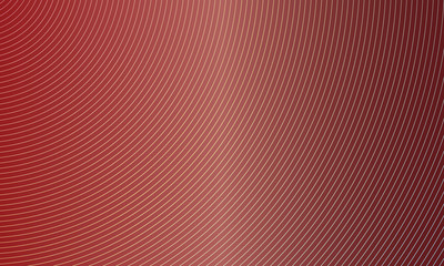 Abstract dark red background with lines and circles. Vector illustration