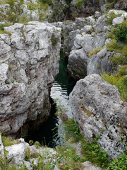 Province of Vicensa. Mountain river near the village of Localita Pria