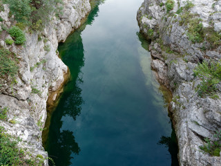 Province of Vicensa. Mountain river near the village of Localita Pria