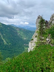 beautiful mountain landscapes climbing trekking walk tourism Zakopane Poland Slovakia Tatry