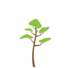 Tree Vector Flat Icon Vector Illustration