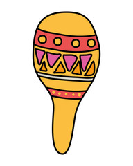 maracas latin instrument musical icon