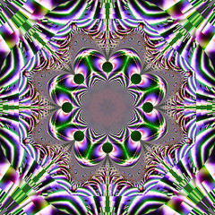 Mandala design for silk neck scarf, kerchief, shawl, wrap