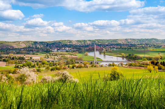 Elbe Elbtal Dresden Radebeul Niederwartha - Sachsen 