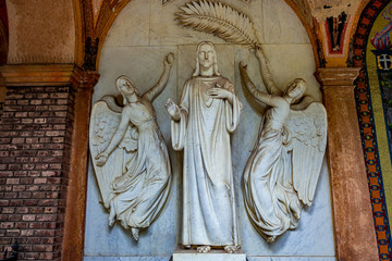 Vysehrad cemetery, Prague, czech republic