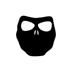Vector masks of criminals, bandits and mafia