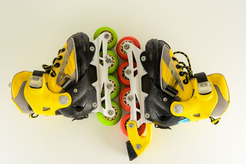 Inline skating skate boot