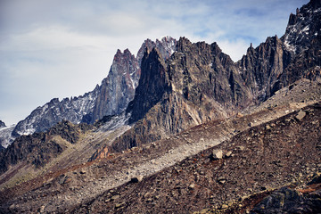 Rocky Mountains. Alpine landscape in France.