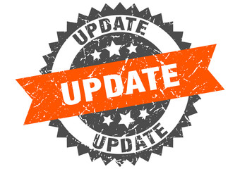 update grunge stamp with orange band. update