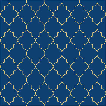 Golden waves pattern print background design version