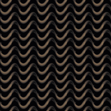 Golden waves pattern print background design version