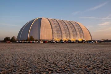 Obraz premium Sunrise on a Tropical Island near Berlin