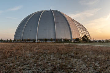 Obraz premium Sunrise on a Tropical Island near Berlin