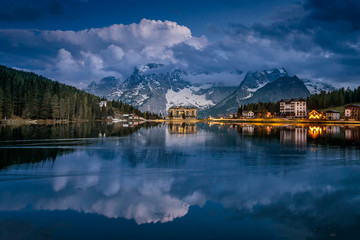 Fototapeta premium Lago Misurina Italia
