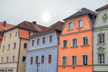 Fototapeta na wymiar traditional residential district in Germany