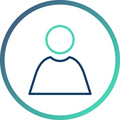Avatar Vector Icon White Background