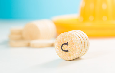 Flu prevention vitamin C pills