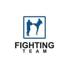 kick boxing Sport Silhouettes Activity, art vector design