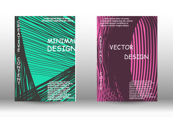 Trendy geometric patterns.