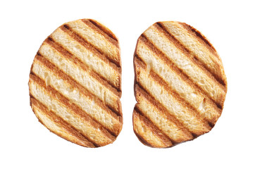Slices of toasted bread