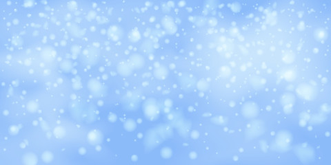 Snowflakes, snowfall.