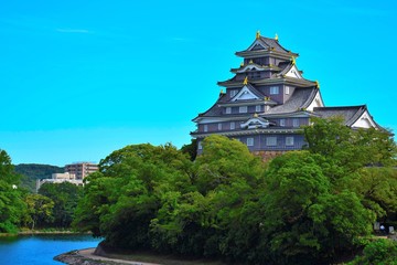 晴天の岡山城 © Yuuya