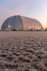 Obraz premium Sunrise on a Tropical Island near Berlin