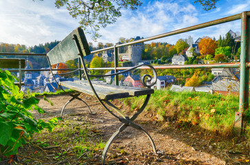 Aussichtspunkt mit Blick auf Monschau
