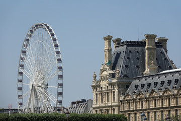 Grande roue sur le Jardin des Tuileries