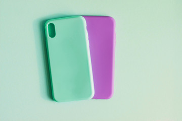 Two silicone cases for your smartphone.