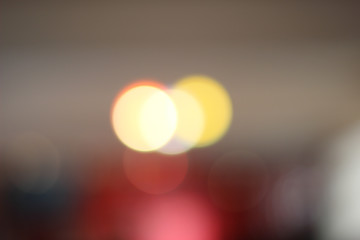 Abstract circular bokeh background of light