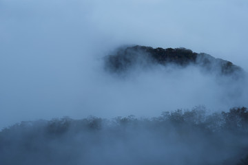 霧の赤城山