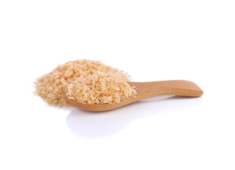 Amaranth Flakes  on white background