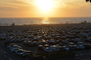 Santa Monica Parking Lot