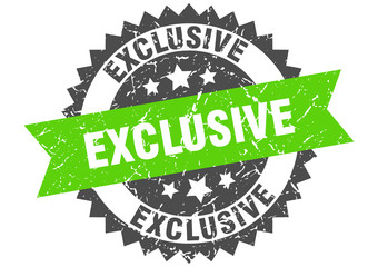 exclusive grunge stamp with green band. exclusive
