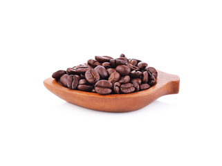 coffee beans isolated on white background