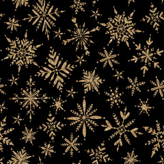 Snow flakes falling design, christmas snowflakes confetti falling scatter backdrop. Winter snow shapes decor. 