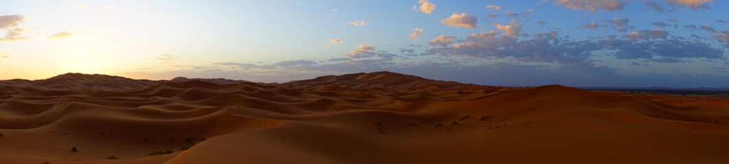 Fototapeta na wymiar Desert Panorama. Morocco