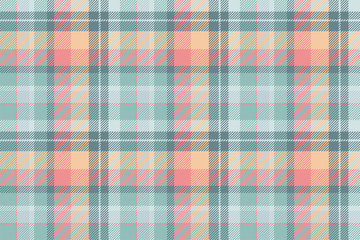 Tartan scotland seamless plaid pattern vector. Retro background fabric. Vintage check color square geometric texture.