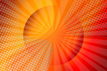 Obraz premium abstract, orange, yellow, light, wallpaper, illustration, design, red, graphic, color, backgrounds, pattern, art, bright, texture, sun, blur, backdrop, decoration, colorful, wave, glow, creative, dots