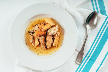 Chicken And Root Vegetable Soup