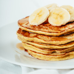 Banana And Coconut Pancakes